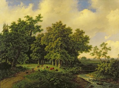 Landschaft von Barend Cornelis Koekkoek